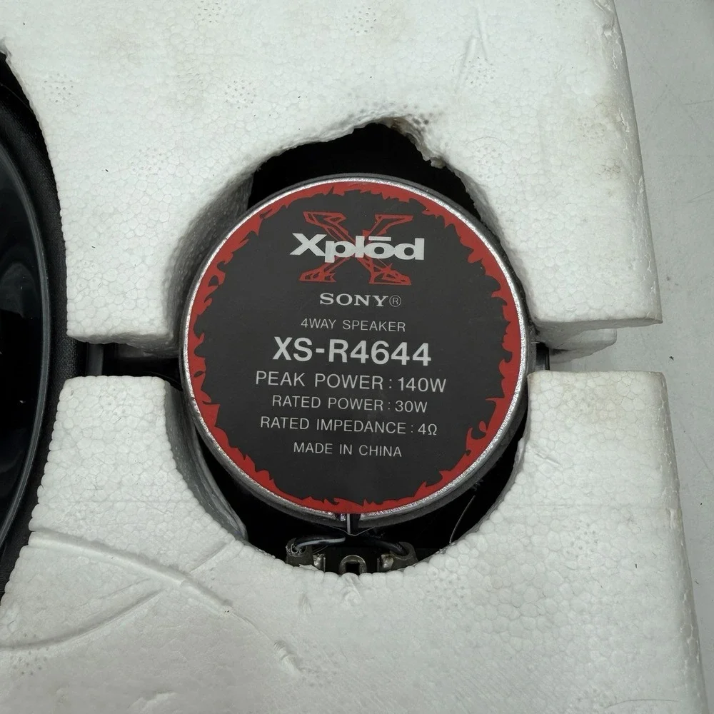 Sony XS-R4644 Xplod Speakers New Old Stock 4 Way 4